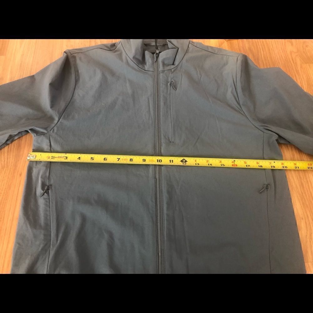 Everlane Sport Soft-Shell Jacket Sea Storm Full Zip Jacket - Picture 5 of 6